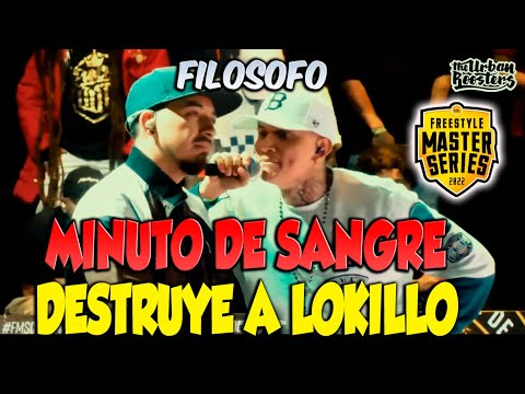 FILOSOFO DESTROZA A LOKILLO CON ESTE MINUTAZO🔥 /FMS COLOMBIA 2022