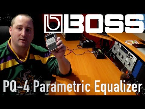 Boss PQ-4 Parametric Equalizer (Silver Label) 1991 - 1996 - White image 7