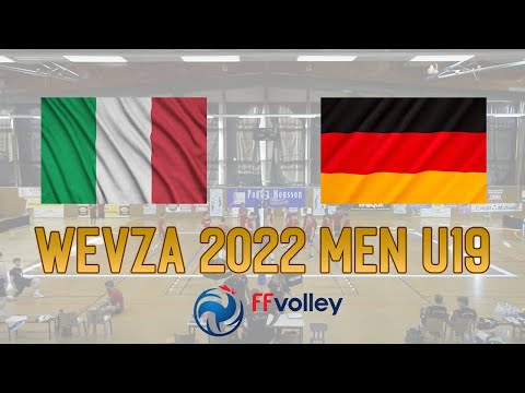 WEVZA 2022 MEN U19 ITALY - GERMANY