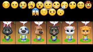 My Talking Tom Friends   Expression with emoji   COMPACT
