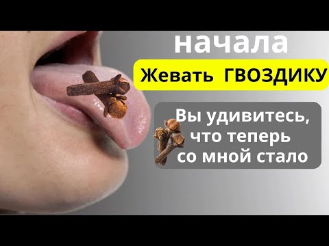 Просто начала жевать ГВОЗДИКУ и избавилась от 10 недугов !!! Польза и вред гвоздики.