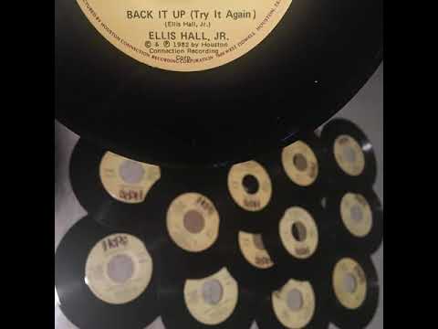 BACK IT UP! BOOGIE FUNK 45 ELLIS HALL JR. FOR SALE