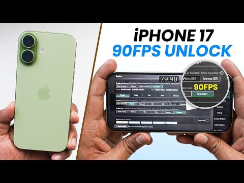 iPhone 17 90FPS BGMI Gaming Review - FPS Meter, Temps, Battery Drain?