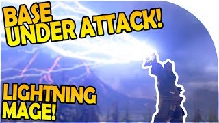 DARK AND LIGHT - BASE UNDER ATTACK - I'm a LIGHTNING MAGE - Dark and Light Gameplay Part 8