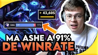 91% DE WINRATE SUR MA ASHE, MON SPACING EST IMPRESSIONNANT !