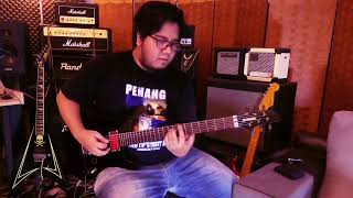 Video thumbnail for Bos Kimi Solo John Petrucci - Yamaha RGX520DZ Pro Setup and Reintonation by Papa Hero Luthier