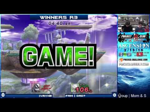 "Ascension 2/13/16" - Ivayne (Wolf) v. Dad? (Mewtwo) - Winners R3