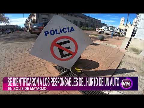 Hurto de auto en Solís.