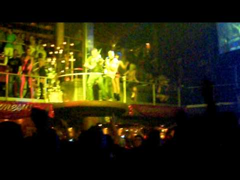 Matinee Closing Party Amnesia 2009 Ibiza Micah the violinist & Ruben Moran Viva la Vida Coldplay