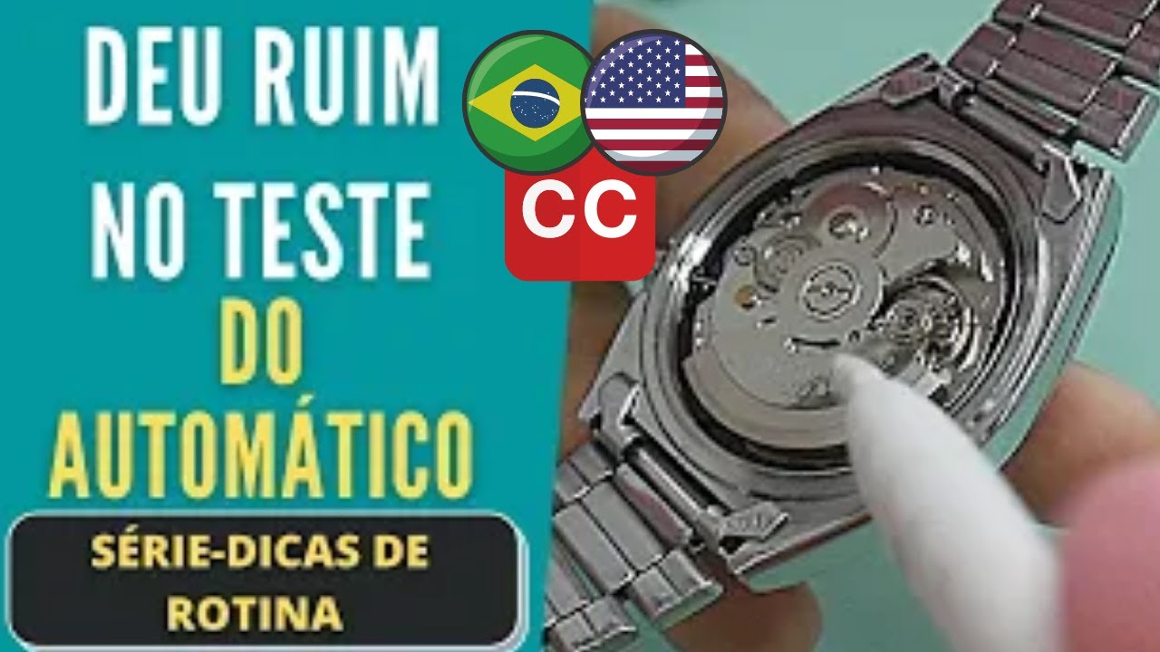 Relógio Não Carrega Corda Após Manutenção e Teste!- Ezequias Relojoeiro