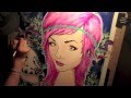 "Dreamer" by Ghost Town Speed Painting of Leda ...