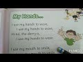 Hop Skip And Jump Senior KG My Third Book Of Rhymes And Songs My Hands