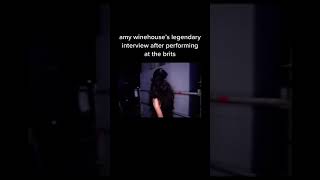 Amy Winehouse’s Iconic Interview #SHORTS