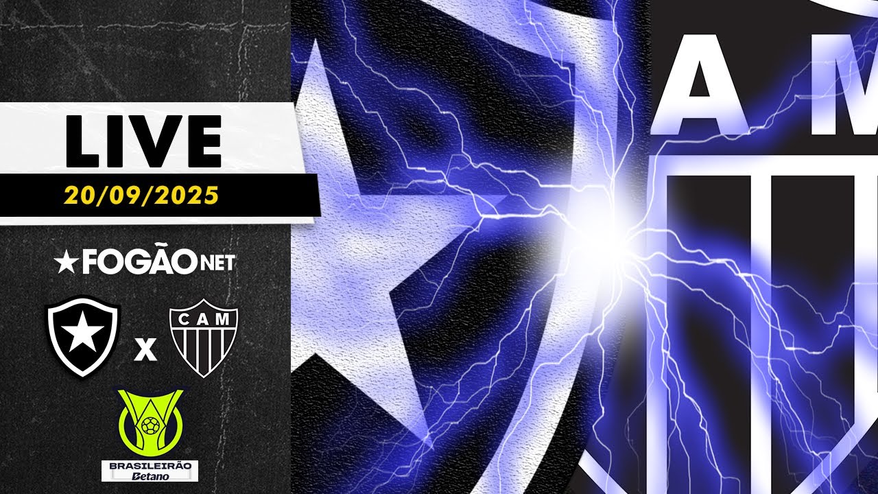 LIVE | Pré-jogo de Botafogo x Atlético-MG pela 24ª rodada do Campeonato Brasileiro 2025 LIVE | Pré-jogo de Botafogo x Atlético-MG pela 24ª rodada do Campeonato Brasileiro 2025