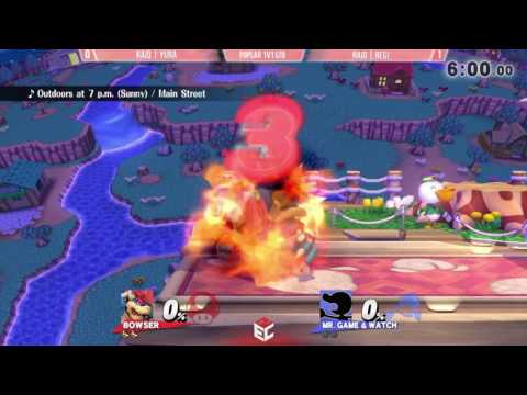 PCB #85 Losers Round 5: RAID l Yura (Corrin, Bowser) RAID l Regi (Mr. Game & Watch)