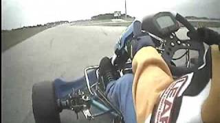 preview picture of video 'Karting Race, New Castle Motorsports Park 7-20-08.'