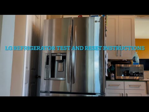 image-Can you reset an LG refrigerator?