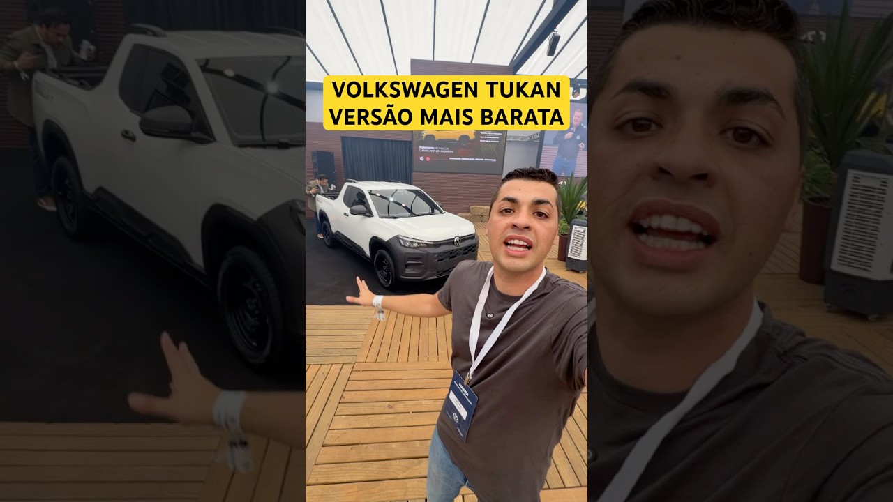 VAI ACABAR COM A FIAT STRADA! Volkswagen Tukan