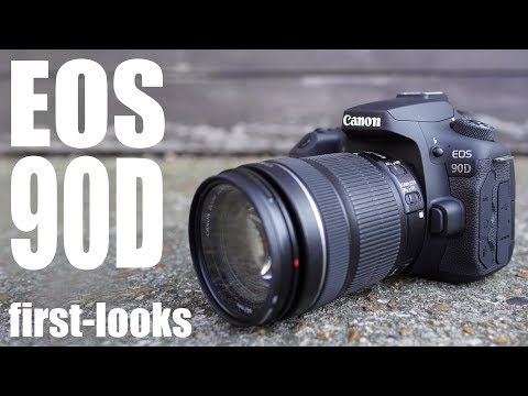 External Review Video lmOM-rHwMP8 for Canon EOS 90D APS-C DSLR Camera (2019)