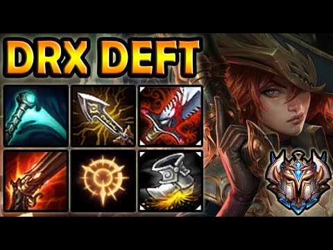 Deft MISS FORTUNE vs ASHE [ ADC ] Korea Challenger ✔️