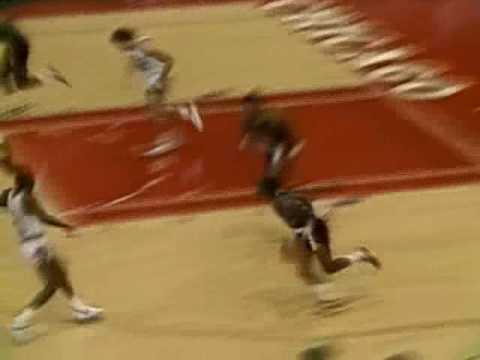 Bulls vs. Blazers: 1986-1987.  Jordan 53 points