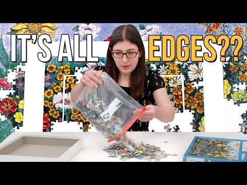 Trying the jigsaw puzzle that's all edges