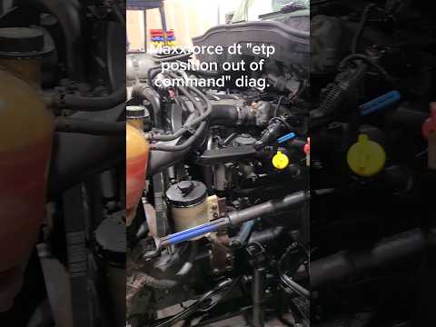 diagnosing a maxxforce dt. international!🤮 #dieselengine #dieselmechanic