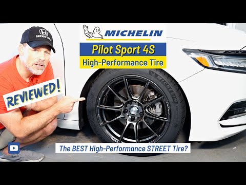 Michelin Pilot Sport 4S Review - BEST street performance tire?!? // 10th Gen. (2018+) Honda Accord