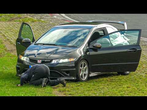 DANGEROUS MOMENTS AT THE NÜRBURGRING 2025! ANGRY Drivers, DANGEROUS Situations & STUPID Behaviour!