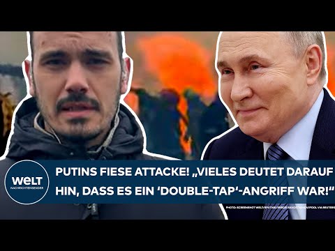 UKRAINE-KRIEG: Putins fiese Taktik! "Vieles deutet darauf hin, dass es ein 'Double-Tap'-Angriff war"