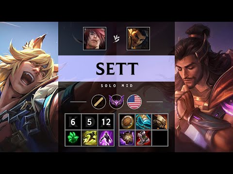 Sett Mid vs Akshan - NA Master Patch 25.21