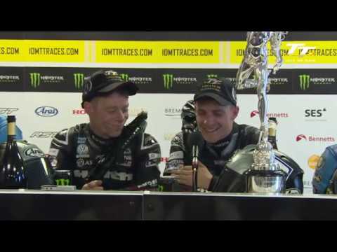 2019 Locate.im Sidecar TT Race 1 - Press Conference | TT Races Official