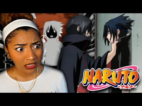 ITACHI IS SO EVIL FOR THIS - First Time Watching Naruto Ep 84- 85 *Reaction*