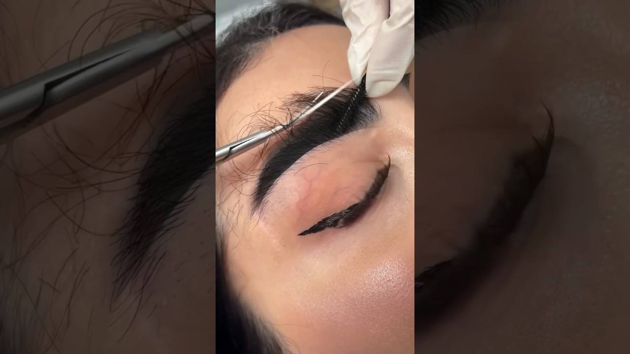 Top Tips for Trimming and Shaping Eyebrows Safely #eyebrowthreadingathome