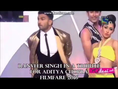 Raveer Singh ll Phir Milenge Chalte Chalte Filmfare2016