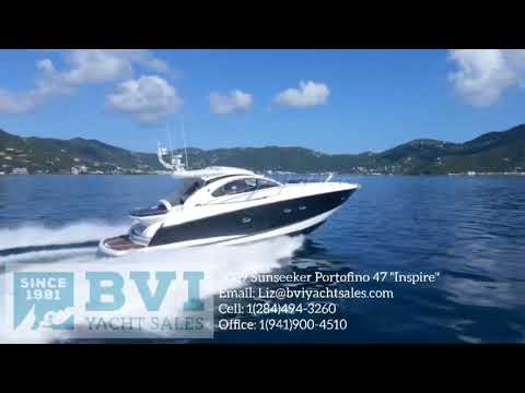 2009 Sunseeker Portofino 47' "Inspire"