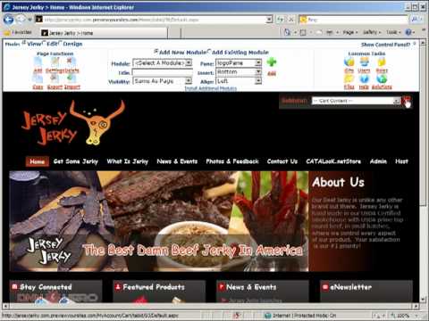 DotNetNuke Tutorial - How to setup a shared SSL certificate in Catalook - Video #186