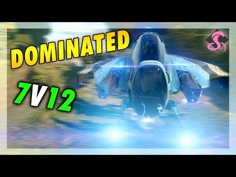 Dominated 7-Man vs Sweaty Team of 12 - Halo 5: Guardians Warzone