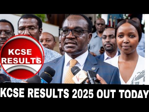 Happening now!KCSE RESULTS RELEASE TODAY~CS OGAMBA ANNOUNCES RESULTS AT MTIHANI house finally 2025
