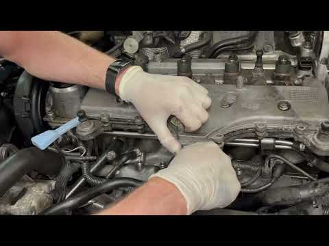 Volvo D5 Intake/Cam Cover Removal - Euro 3 V70 S60 S80 XC90 - Injectors Rocker How To DIY