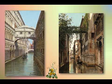 Venetian Waters by Antonietta Brandeis, Czech/Italian