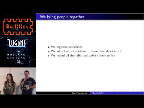 BalCCon2k14 - Lightning talks - Marian Marinov & Yana Petrova - OpenFest