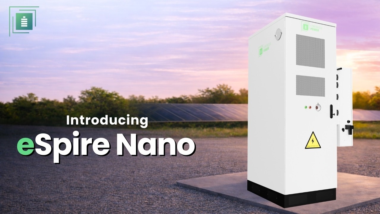 Introducing eSpire Nano | Modular C&I Storage with Intelligent Control