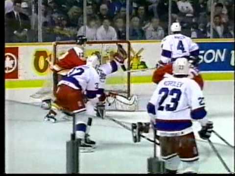 Winnipeg Jets VS Calgary Flames: Last HNIC Broadcast From Winnipeg Arena 04/06/96 - Part 8/15