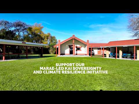 Marae-Led Kai Sovereignty and Climate Resilience Initiative