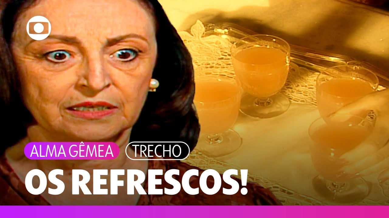 Débora envenena refresco de Rafael e acaba confundindo os copos! | Alma Gêmea | TV Globo