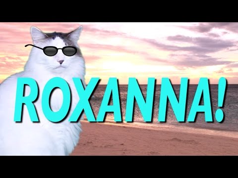 HAPPY BIRTHDAY ROXANNA! - EPIC CAT Happy Birthday Song