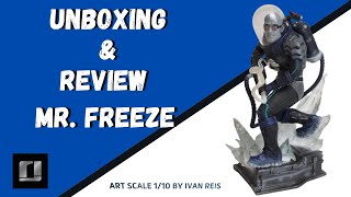Unboxing  & Review Mr.  Freeze - Iron Studios - Art Scale 1/10 - by Ivan Reis - [PT  BR]