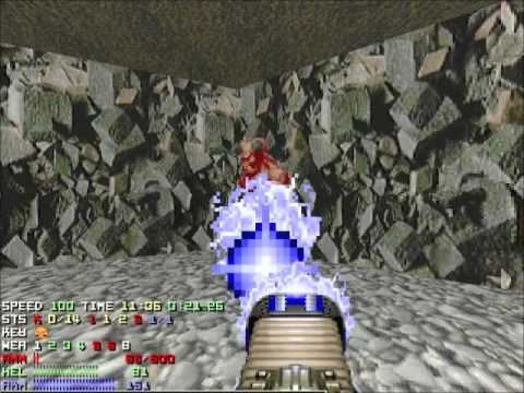 The Ultimate DOOM 100% Kills/Secrets Playthrough with Fast Monsters in Under 1 Hour