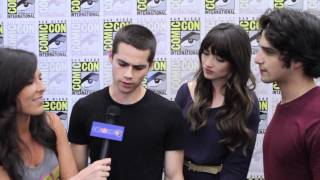 Tyler Posey, Crystal Reed, Dylan O'Brien Comic Con 2011 